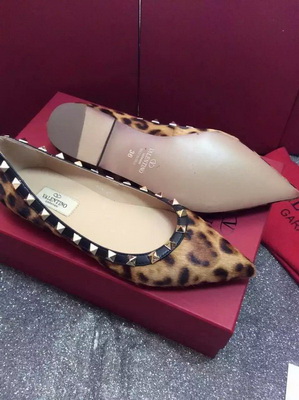 Valentino Shallow mouth flat shoes Women--006